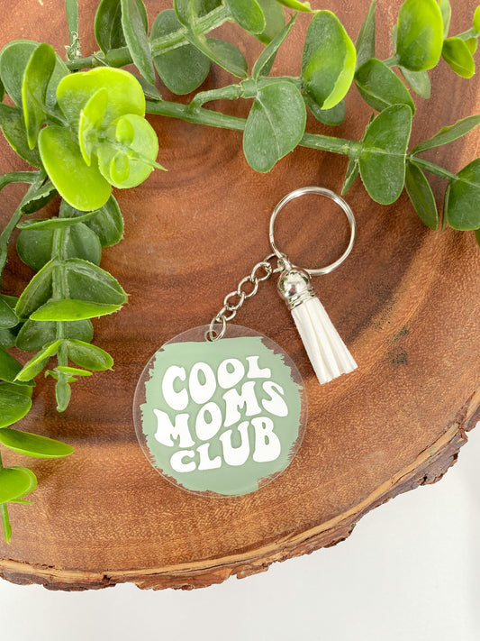 Cool Moms Club Keychain